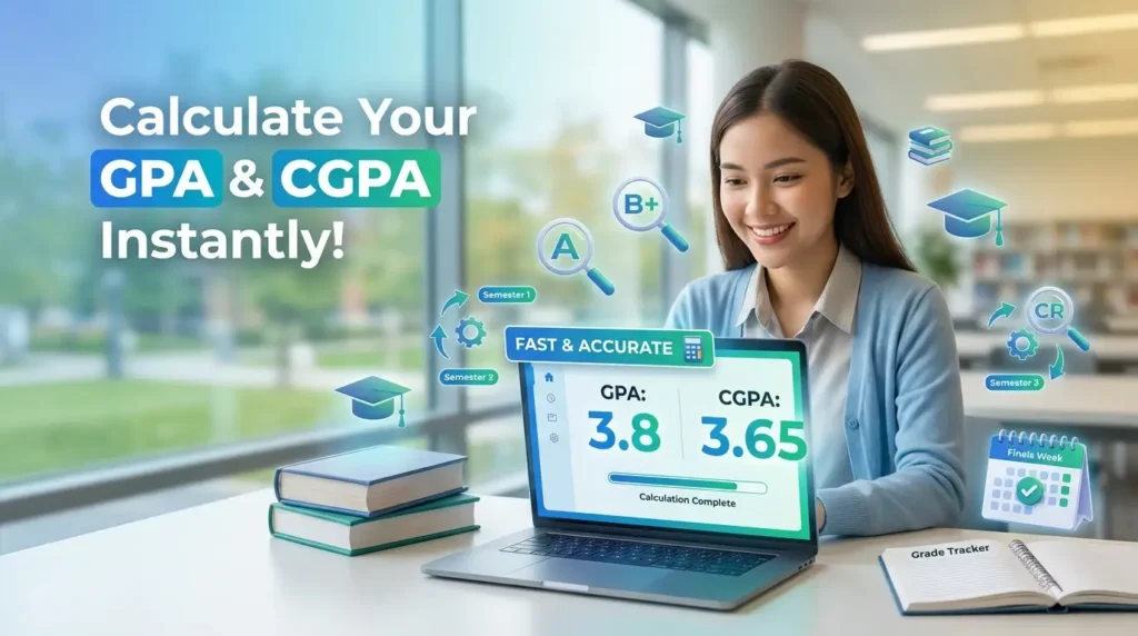GPA to CGPA Calculator – See Your Grades Instantly