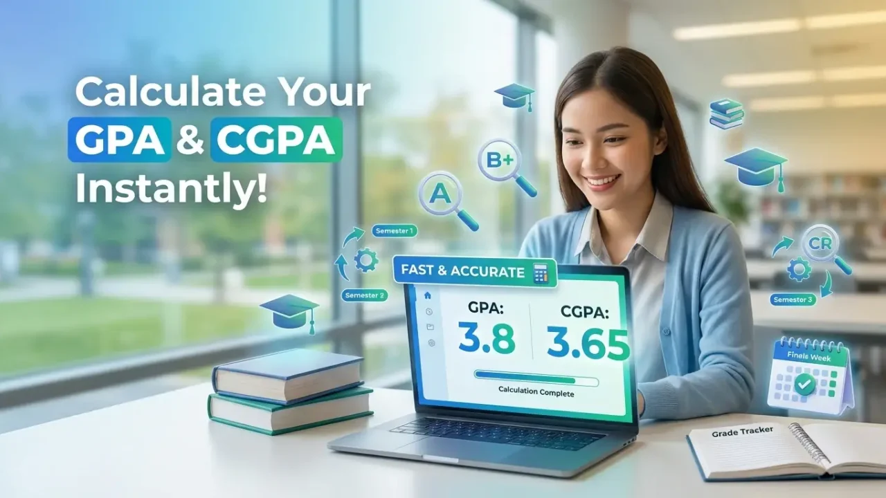 GPA to CGPA Calculator – See Your Grades Instantly